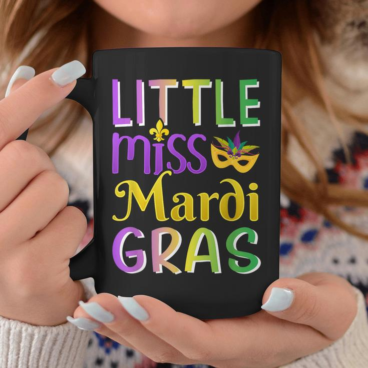 Little Miss Mardi Gras For New Orleans Costume Girls Coffee Mug Personalized Gifts