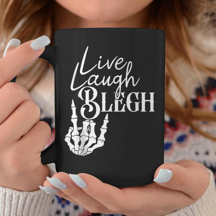 Live Laugh Blegh Heavy Metal Metalcore Deathcore Coffee Mug Unique Gifts
