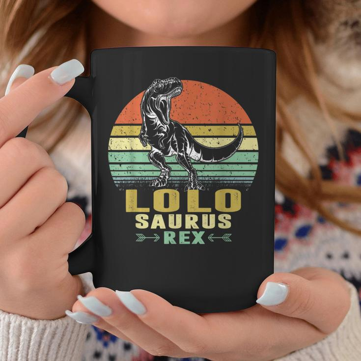 LolosaurusRex Dinosaur Lolo Saurus Family Matching Coffee Mug Unique Gifts