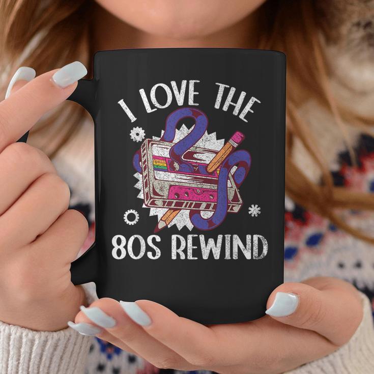 I Love The 80S Rewind Vintage 80S Cassette Tape Nostalgia Coffee Mug Unique Gifts