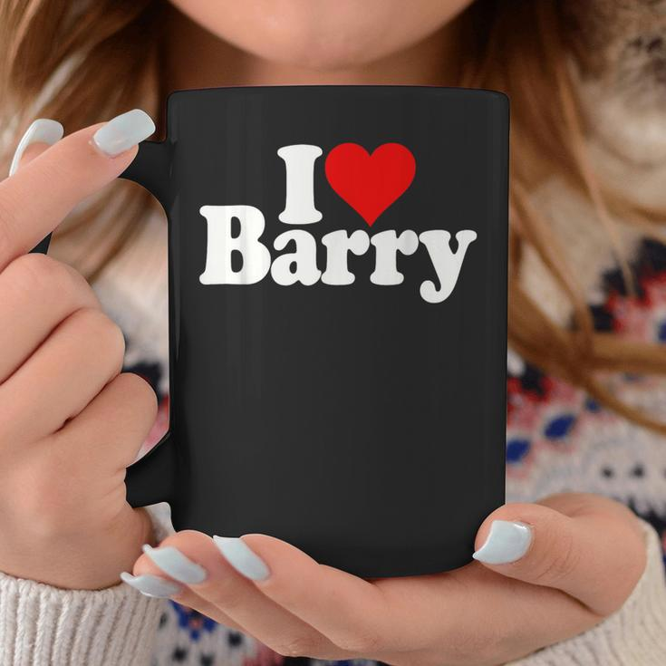 I Love Barry I Heart Barry Coffee Mug Funny Gifts