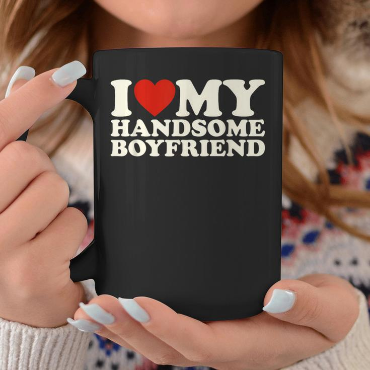 I Love My Boyfriend I Heart My Boyfriend Valentine's Day Coffee Mug Funny Gifts
