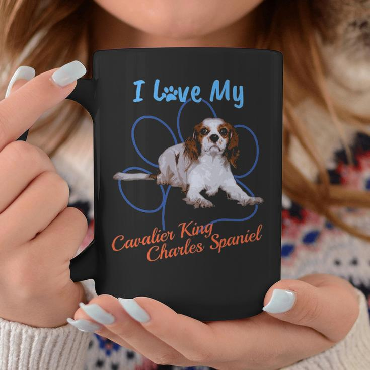 I Love My Cavalier King Charles Spaniel Dog Lover PawCoffee Mug Unique Gifts