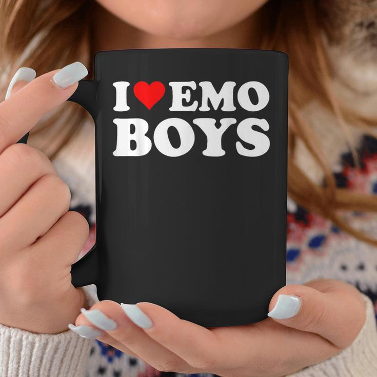 I Love Emo Boys I Heart Emo Boys Coffee Mug Unique Gifts