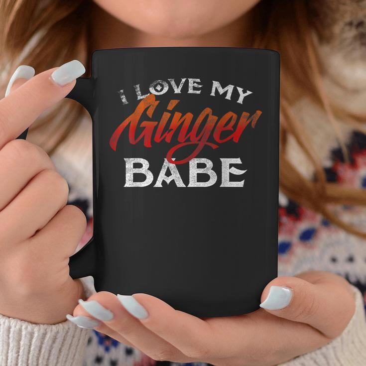 I Love My Ginger Babe Red Head Hair Cute Wife Coffee Mug Unique Gifts