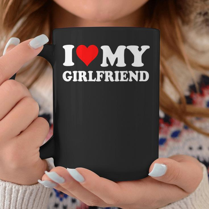 I Love My Girlfriend Gf I Heart My Girlfriend Gf Coffee Mug Unique Gifts