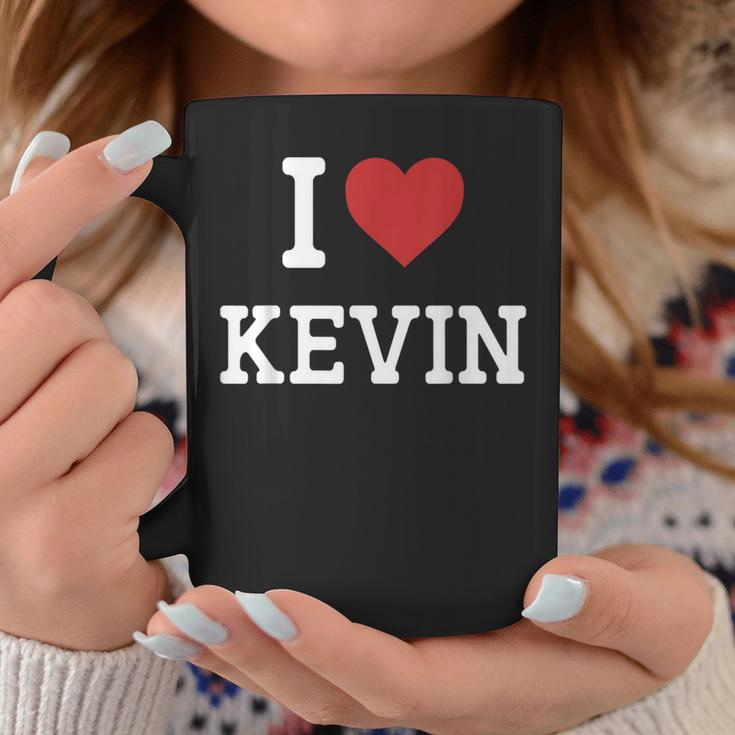 I Love Kevin I Heart Kevin For Kevin Coffee Mug Funny Gifts