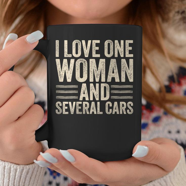 I Love One Woman And Several Cars Mechanic Car Lover Husband Coffee Mug Personalized Gifts