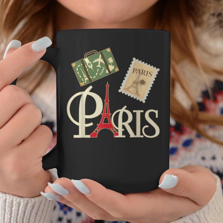 I Love Paris French Vintage Souvenir For Traveler Coffee Mug Unique Gifts