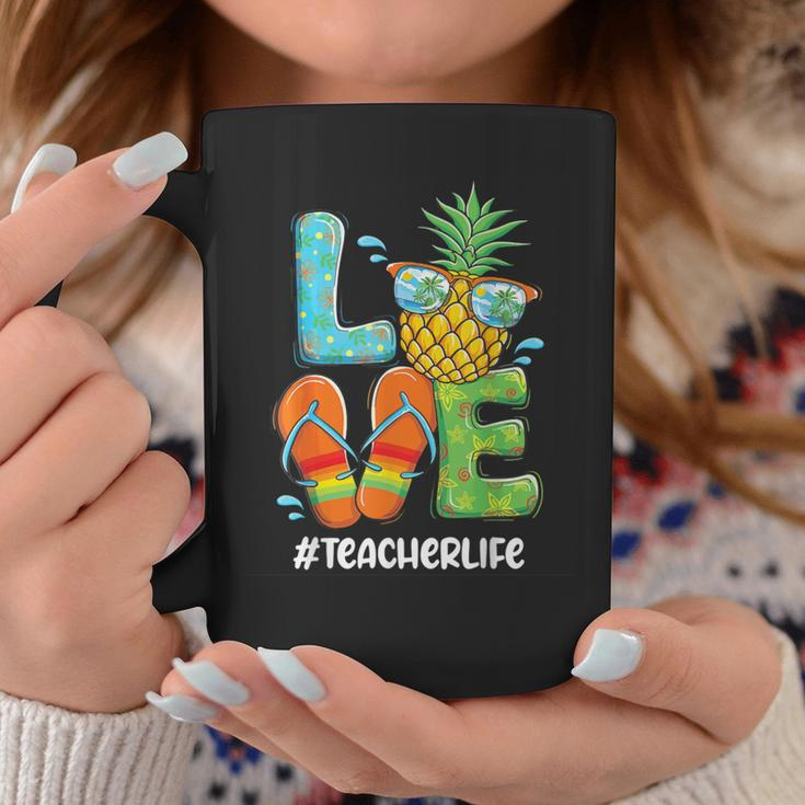 Love Pineapple Summer Teacher Life Coffee Mug Unique Gifts