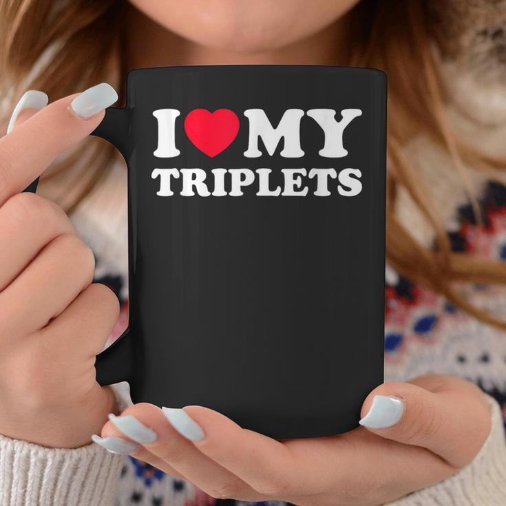 I Love My Triplets Coffee Mug Unique Gifts