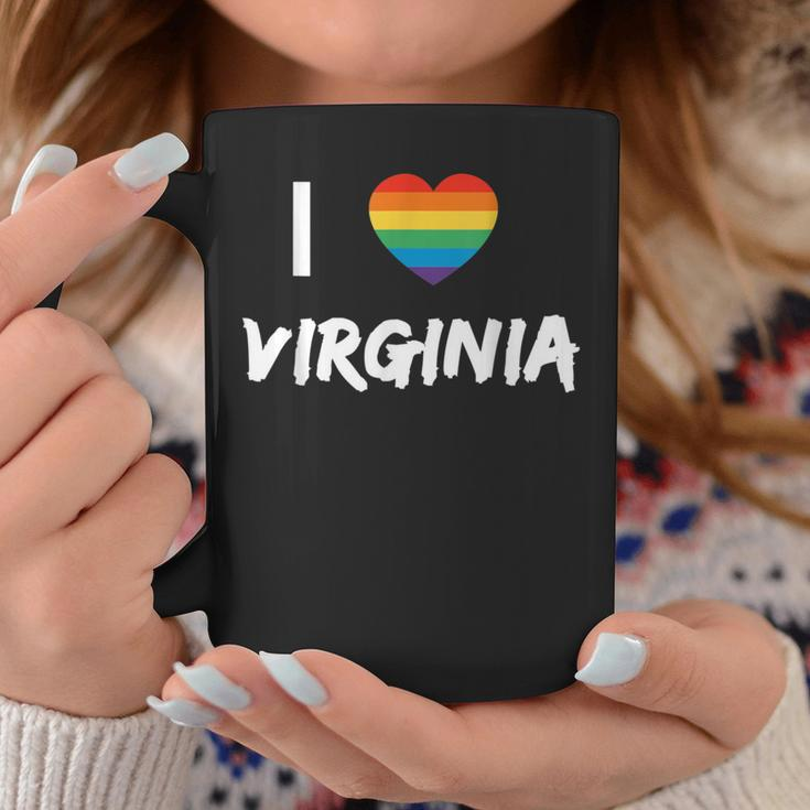 I Love Virginia Gay Pride Lbgt Coffee Mug Unique Gifts