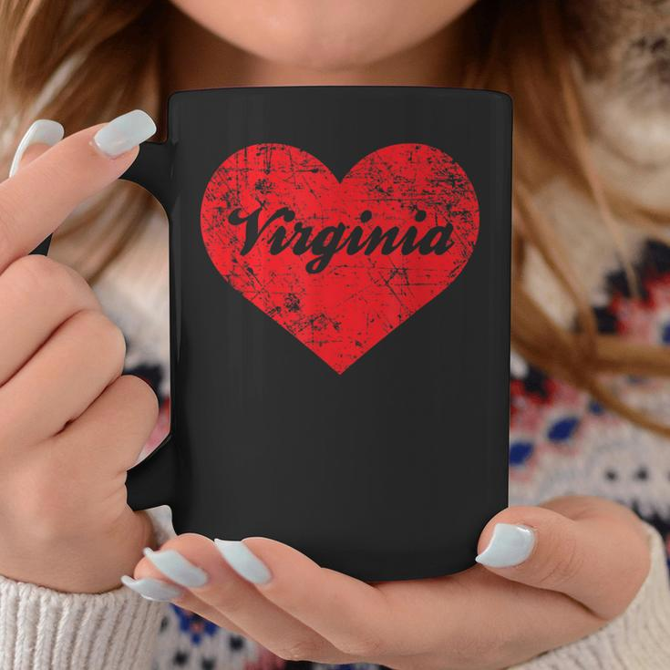 I Love Virginia Heart Southern State Pride Coffee Mug Unique Gifts