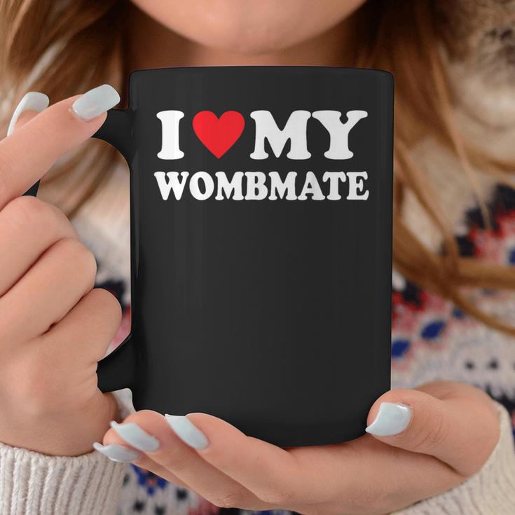 I Love My Wombmate I Love My Twin Sisters Brothers Coffee Mug Unique Gifts