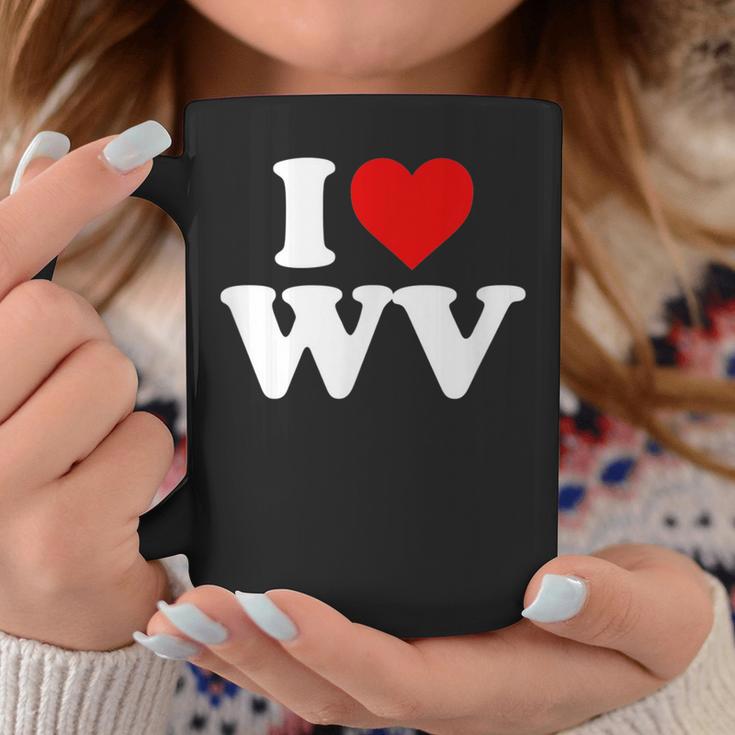 I Love Wv Heart West Virginia Coffee Mug Unique Gifts