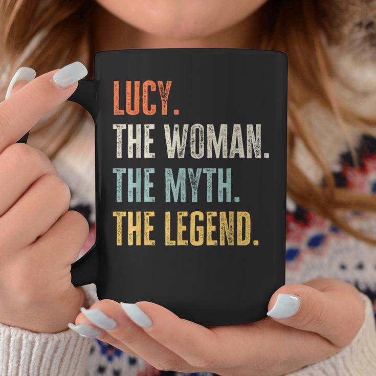 Lucy Woman Myth Legend Best Name Lucy Coffee Mug Funny Gifts