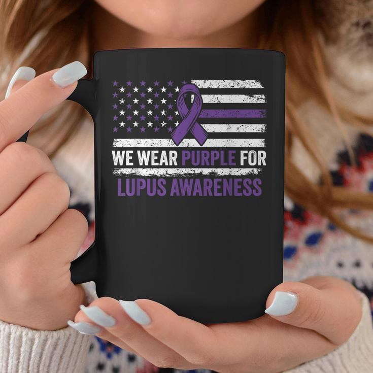 Lupus Awareness We Wear Purple For Lupus Awareness Coffee Mug Unique Gifts