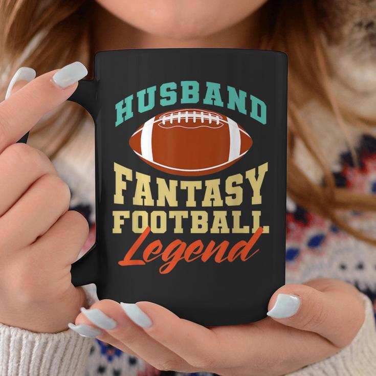 Lustiger Ehemann Papa Fantasy Football Legend Tassen Lustige Geschenke