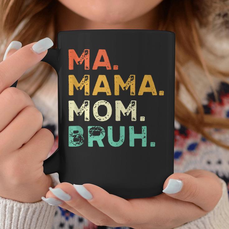 Ma Mama Mom Bruh Muttertag Humor Retro Distressed Tassen Lustige Geschenke