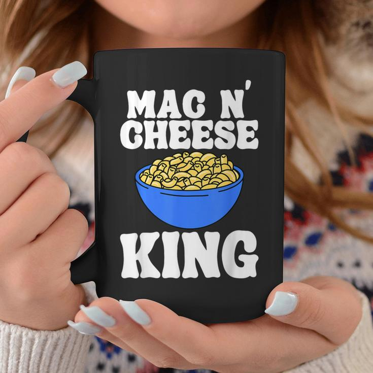 Mac N' Cheese King Macaroni Comfort Food Pasta Lover Coffee Mug Unique Gifts