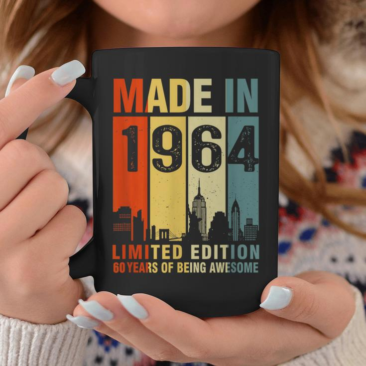 Made In 1964 Limited Edition 60 Years Of Being Awesome Coffee Mug Funny Gifts
