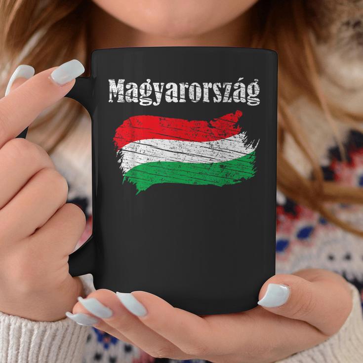 Magyarorszag Hungarian Flag Vintage Graphic Hungary Lovers Coffee Mug Unique Gifts