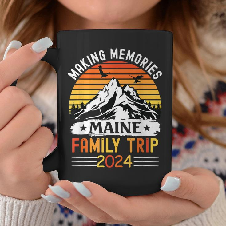 Maine Family Vacation 2024 Mountains Camping Family Trip Coffee Mug Unique Gifts