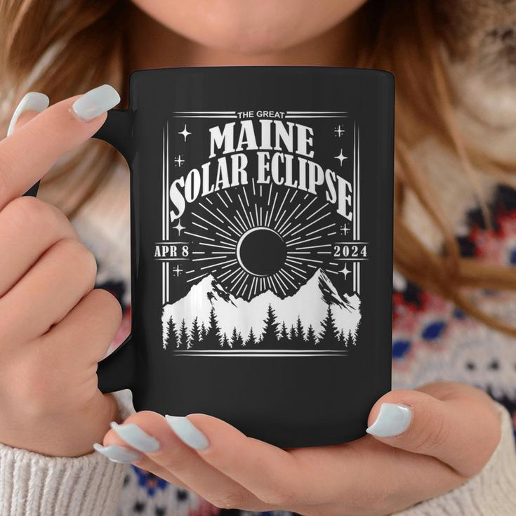 Maine Total Solar Eclipse 2024 Astrology Event Coffee Mug Unique Gifts