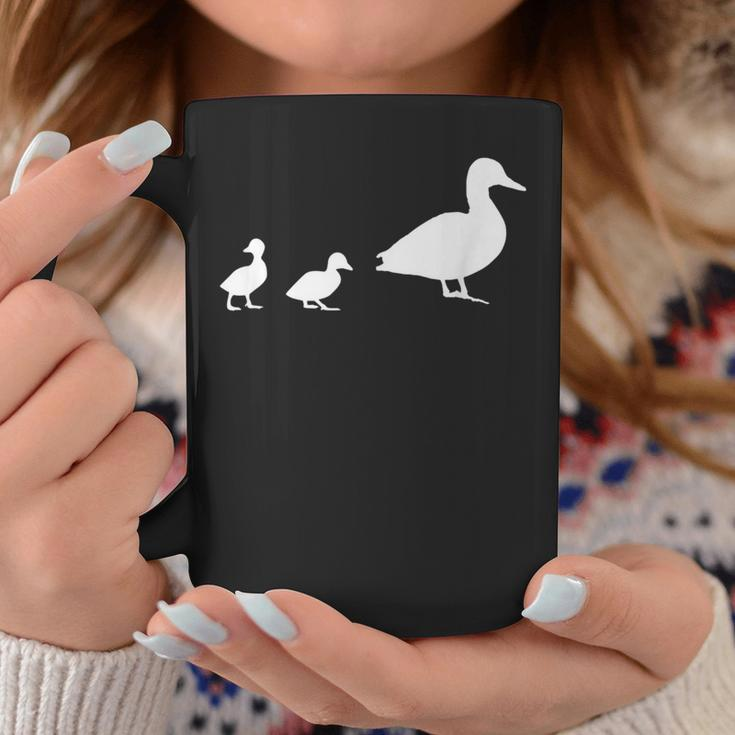 Mama Duck 2 Ducklings Animal Family Coffee Mug Unique Gifts