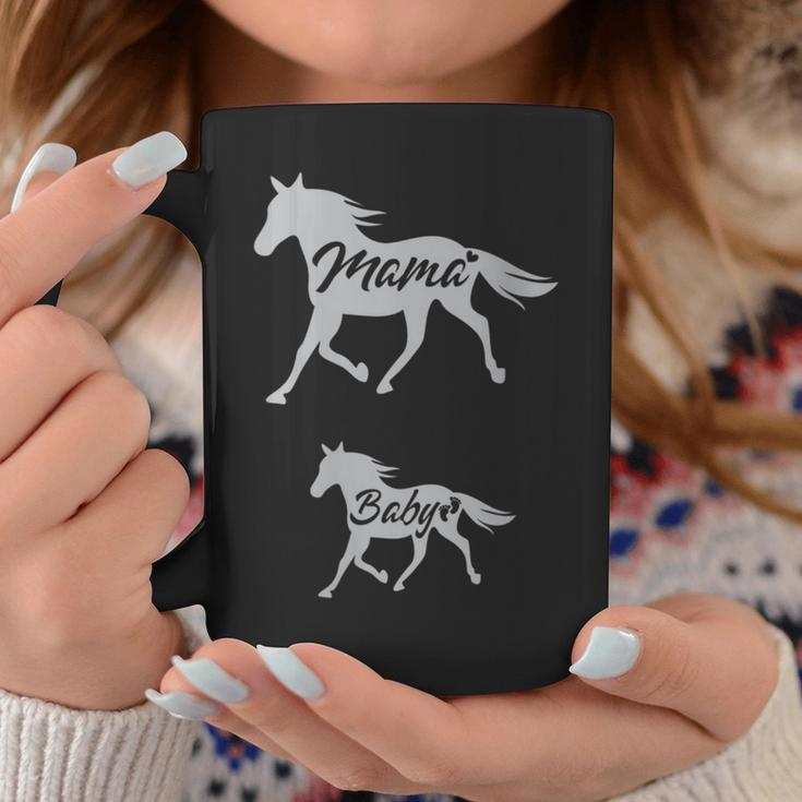 Mama Horse Pregnancy Announcement For Women Coffee Mug Unique Gifts