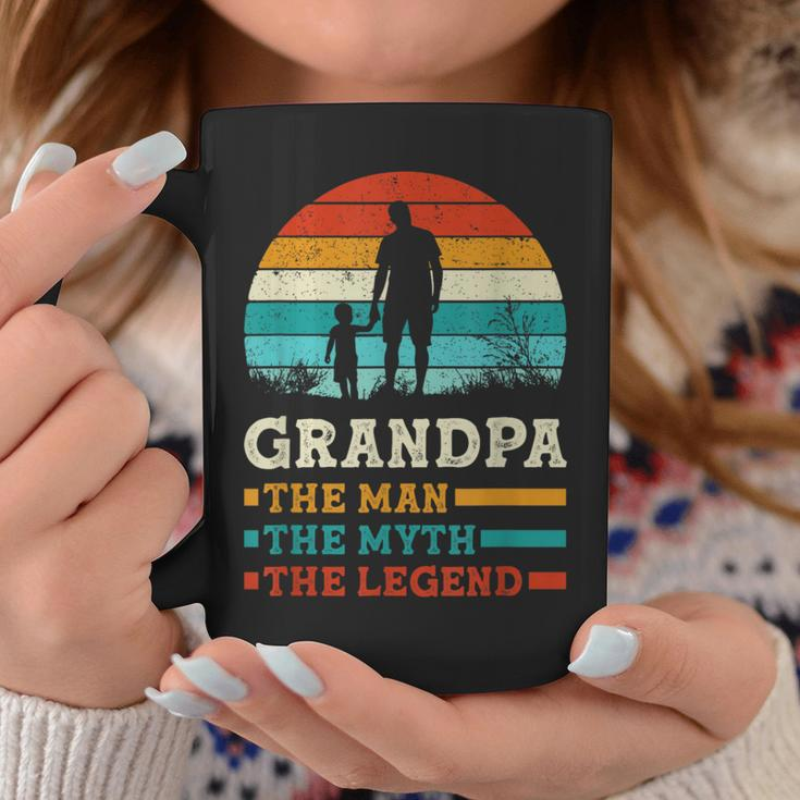 The Man The Myth The Legend Fun Sayings Father's Day Grandpa Coffee Mug Unique Gifts