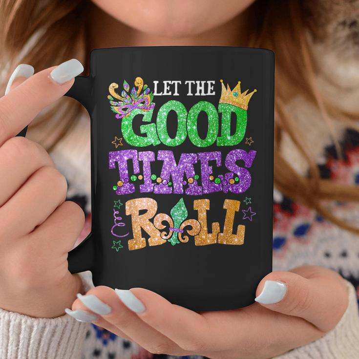 Mardi Gras Let The Good Times Roll Carnival Coffee Mug Personalized Gifts