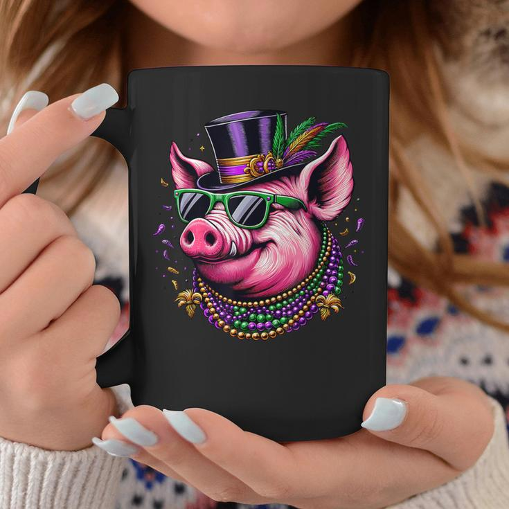 Mardi Gras Pig Coffee Mug Personalized Gifts