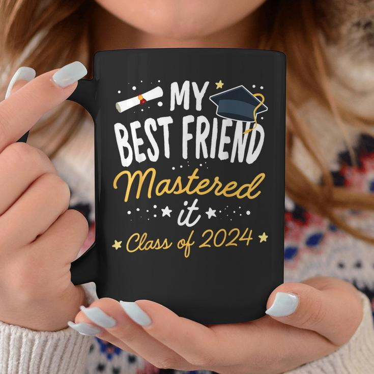 Masters Graduation My Best Friend Mastered It Class Of 2024 Coffee Mug Unique Gifts