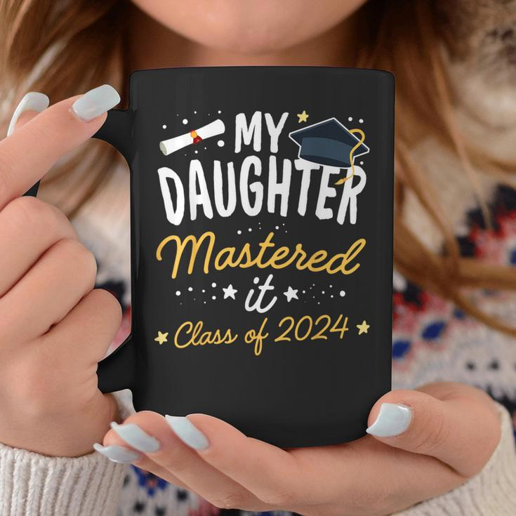 Masters Graduation My Daughter Mastered It Class Of 2024 Coffee Mug Unique Gifts