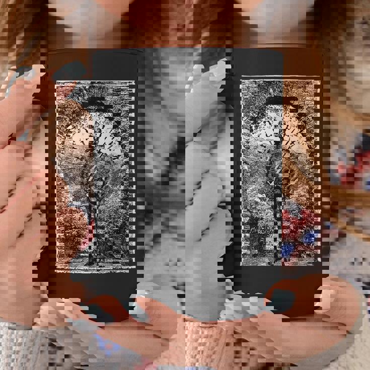 Medieval Oculto Guerrero Esqueleto Grungy Arte Estético Oscuro Taza de café Regalos divertidos