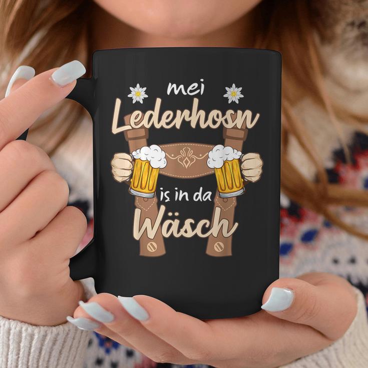 Mei Lederhosn Is In D Wäsch Oktoberfest Costume Replacement S Tassen Lustige Geschenke