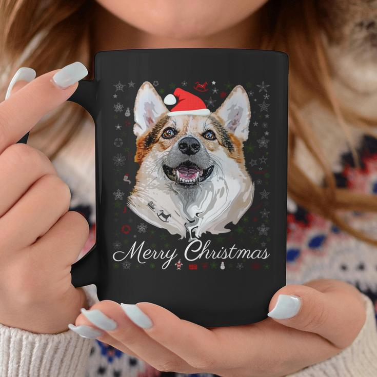 Merry Christmas Corgi Santa Dog Ugly Christmas Sweater Coffee Mug Unique Gifts