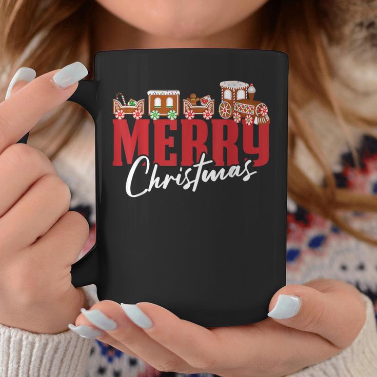 Merry Christmas Pajama Cookie Train Gingerbread Candy Cane Coffee Mug Unique Gifts