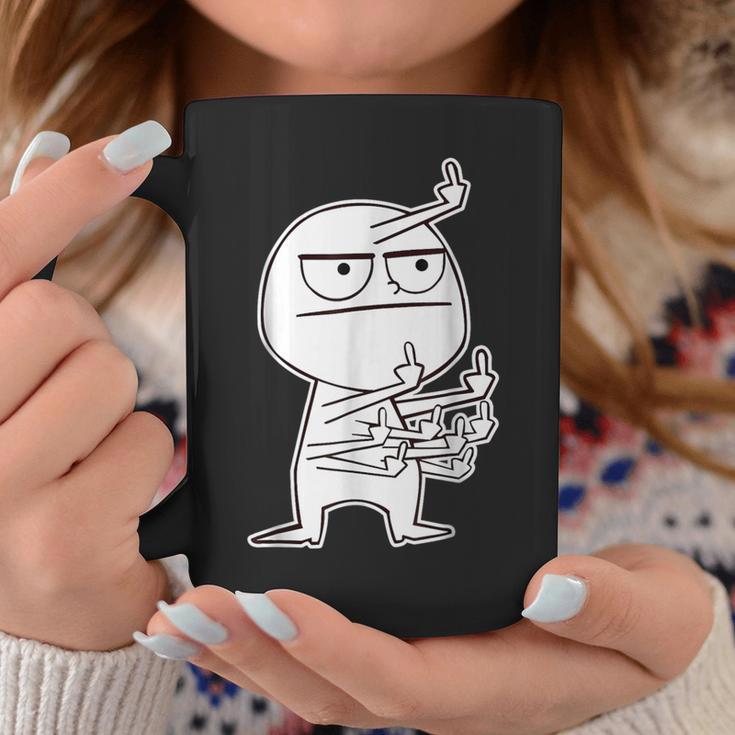 Middle Finger Maniac Coffee Mug Unique Gifts