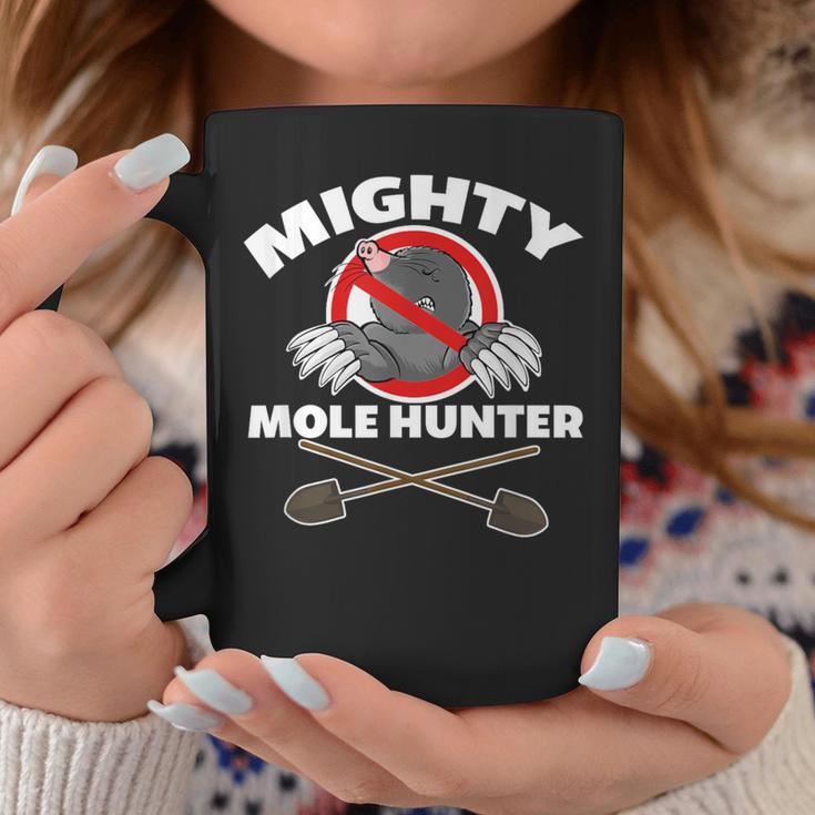 Mighty Mole Hunter Coffee Mug Unique Gifts