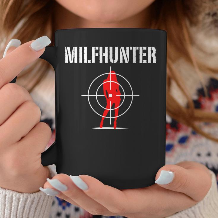 Milfhunter I Sexy Hot Mum Mom Checker Motif Tassen Lustige Geschenke