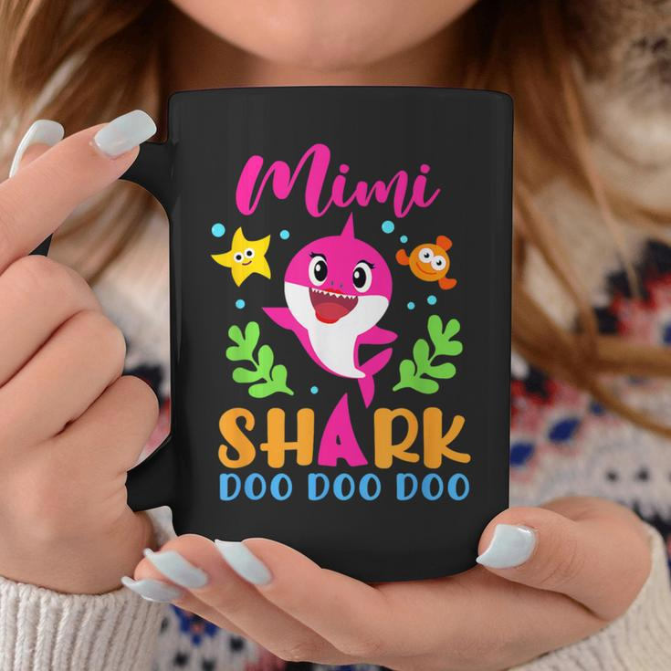 Mimi Shark Mimi Shark Lover Family Mother's Day Coffee Mug Unique Gifts