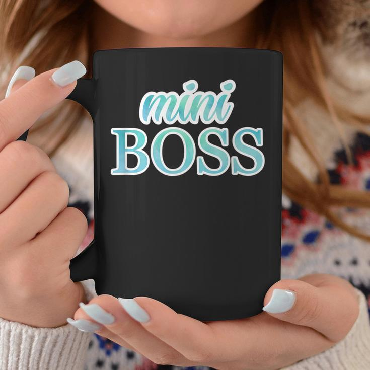 Mini Boss Family Theme Young Entrepreneur Future Ceo Kid's Coffee Mug Unique Gifts