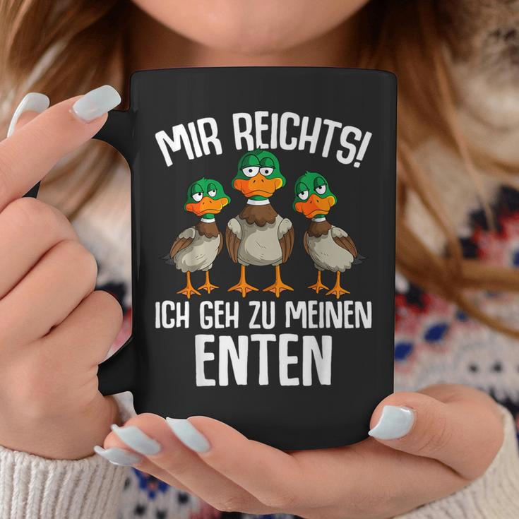 Mir Reichts Ich Geh Zu Mein Enten Duck Breeder Duck Tassen Lustige Geschenke