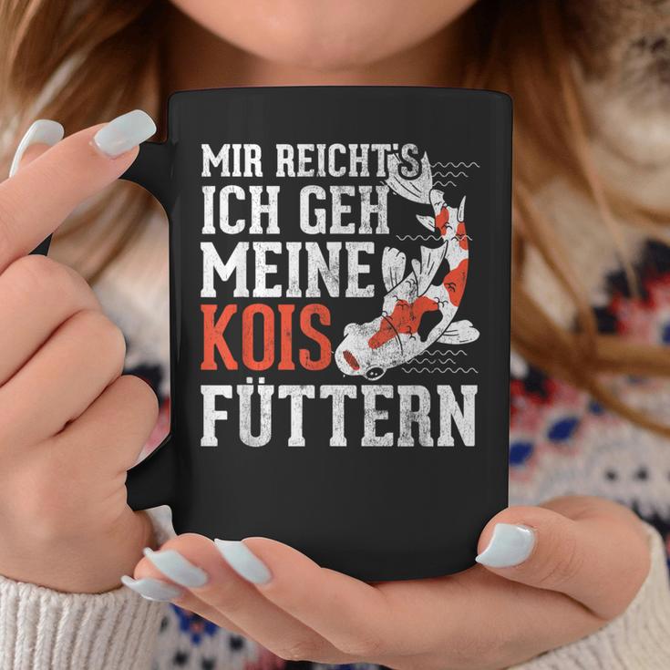 Mir Reicht's Kois Feeding Fish Aquarium Koi Tassen Lustige Geschenke