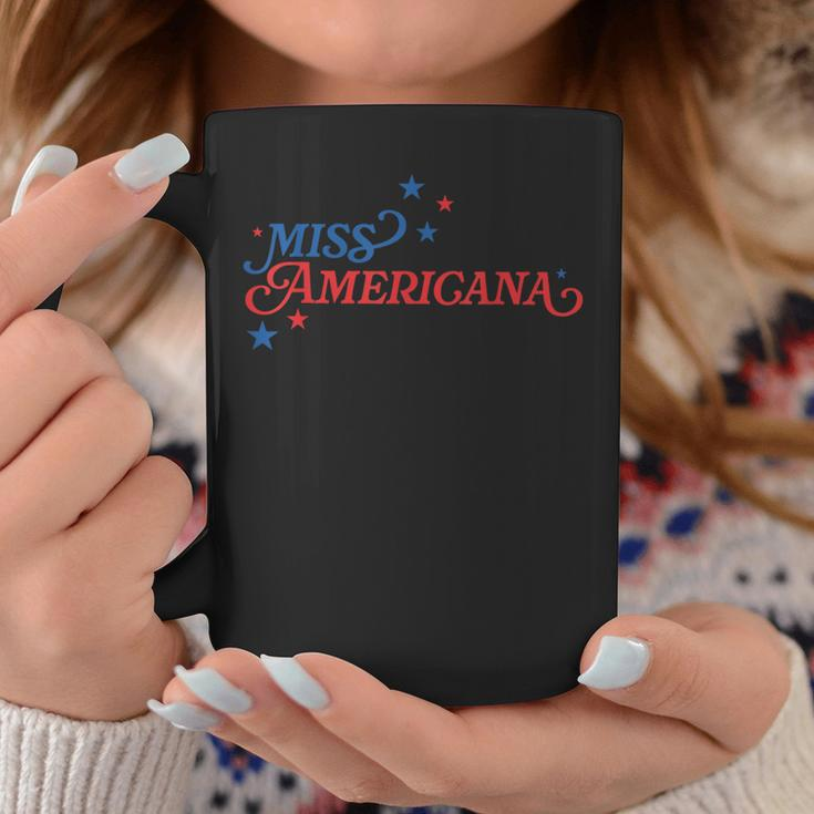 Miss Americana Fourth Of July Apparel Retro Independence Coffee Mug Unique Gifts