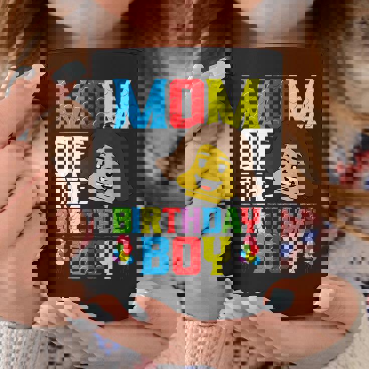 Mom Of The Birthday Boy Building Blocks Master Builder Coffee Mug Funny Gifts