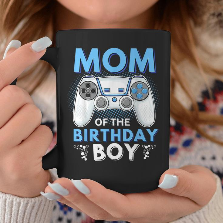 Mom Of The Birthday Boy Matching Video Gamer Birthday Coffee Mug Funny Gifts