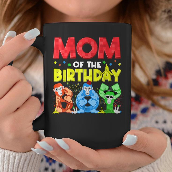 Mom And Dad Birthday Boy Gorilla Game Family Matching Coffee Mug Funny Gifts